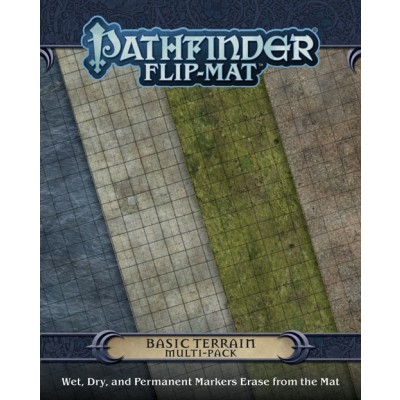 Gamemastery Flip-Mat: Basic Terrain Multi Pack Gamemastery Flip-Mat: Basic Terrain Multi Pack